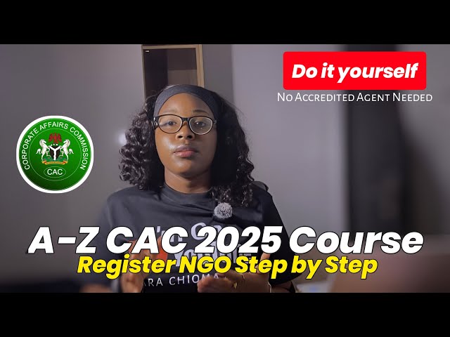 How to Register an NGO in Nigeria (NEW CAC Portal 2025 Full Tutorial)