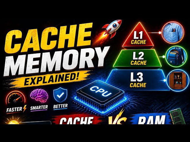 RAM இருக்கே... அப்புறம் Cache Memory ஏன்? | Cache Memory Explained in Tamil