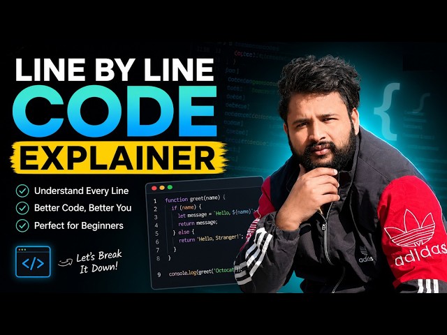 Line by Line CodeExplainer | Understand Every Line of Code | Hindi