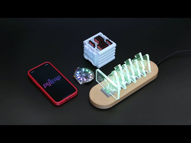 3D Hangouts – PyLeap, Edge Lit Acrylic and Thwomp