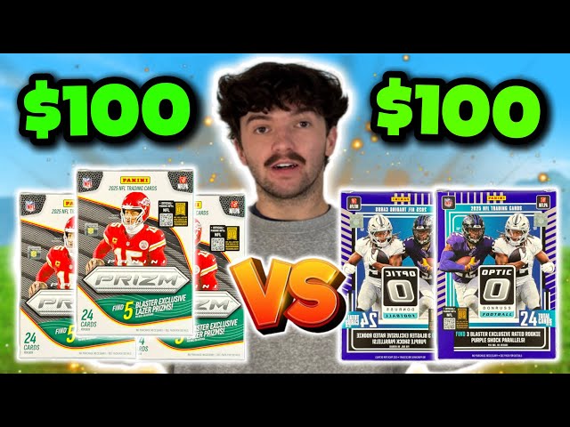 PRIZM vs. OPTIC Football ($100 Challenge)