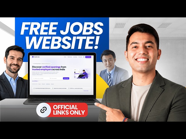 Stop Paying to Apply for Jobs! I Built This FREE Website