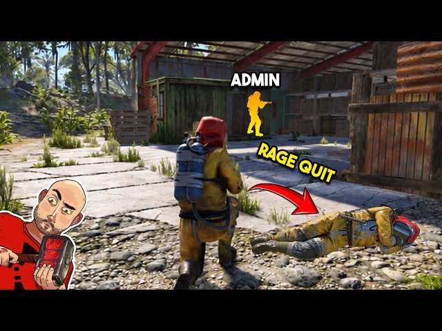 Rust Cheater Tried to HIDE His ESP… Then Rage Quit