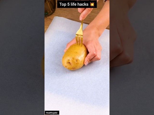 Top 5 Kitchen Hacks That Will Change Your Life 😱 | Must Try #shorts #facts