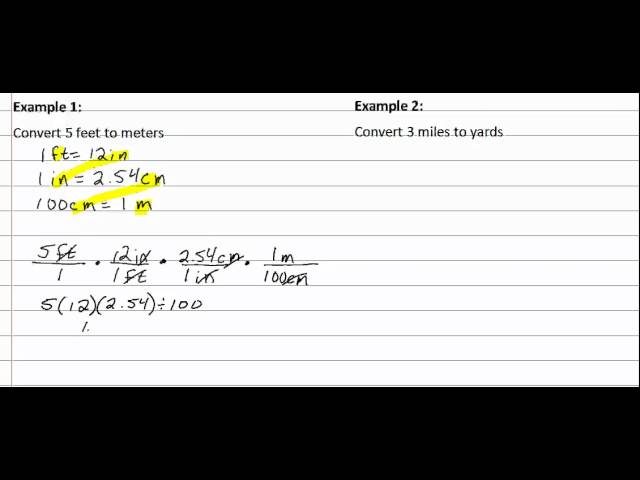 11.4b Dimensional Analysis-Multi-Step Conversions