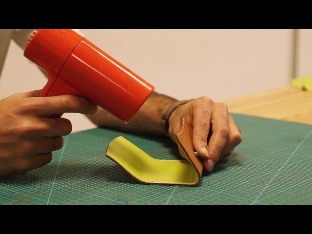 From Leather to a Handmade Card Wallet | Satisfying Leather craft ASMR