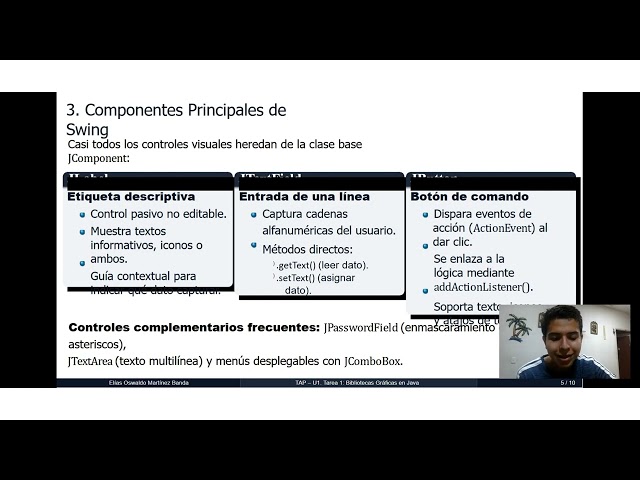 U1. TAREA 1. BIBLIOTECAS GRAFICAS DE JAVA.