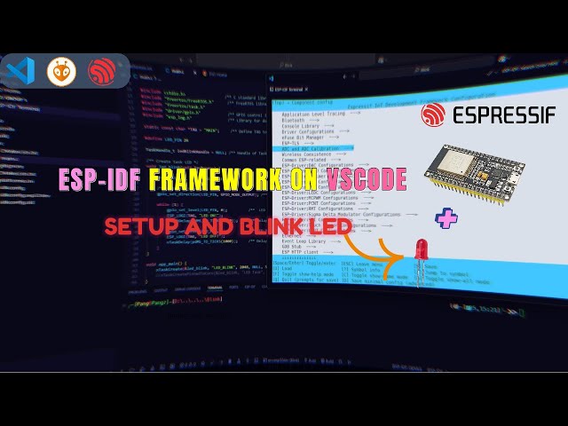 Getting Started with ESP-IDF & VS Code | ESP32 LED Blink Example