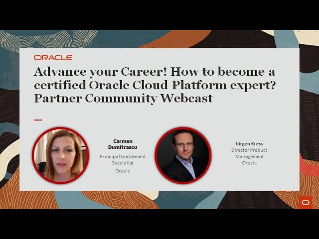 How to become a certified Oracle Cloud expert? Free training and free certification