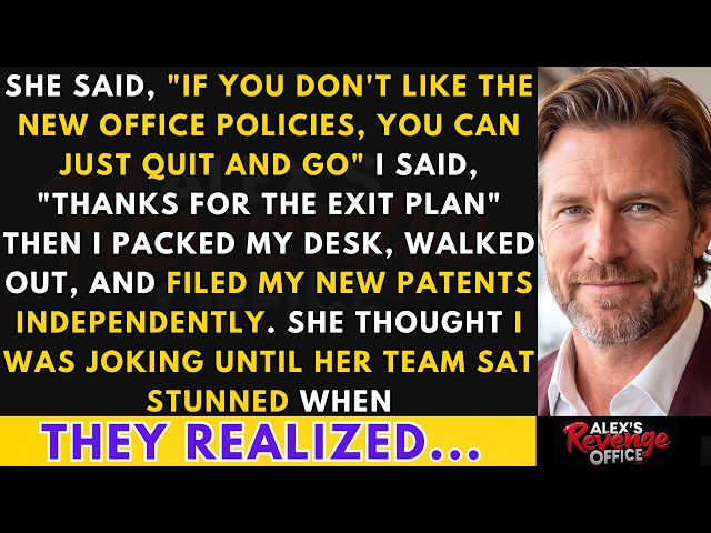My Boss Said 'Quit'—I Outsmarted Her with Patents