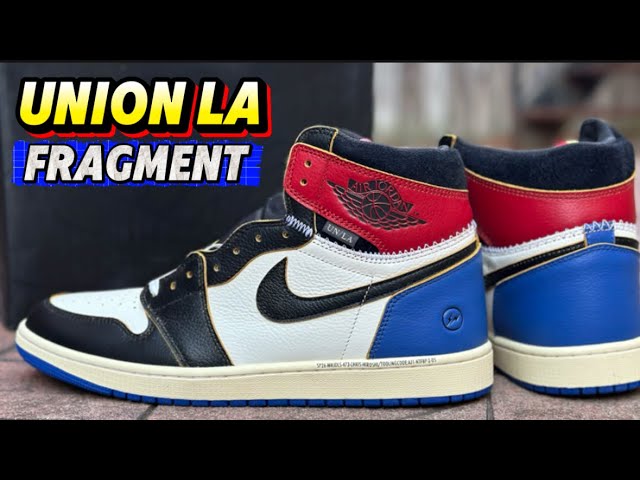 FIRST LOOK!!  Jordan 1 Union LA Fragment Chicago Royal review! 🔥🔥🔥