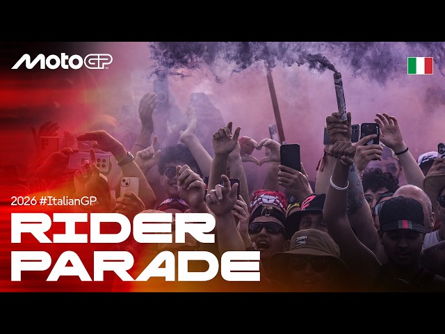 Rider Parade | 2026 Italian GP