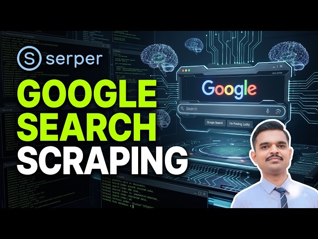 Serper API Web Scraping Tutorial | Google Search API with Python & Streamlit