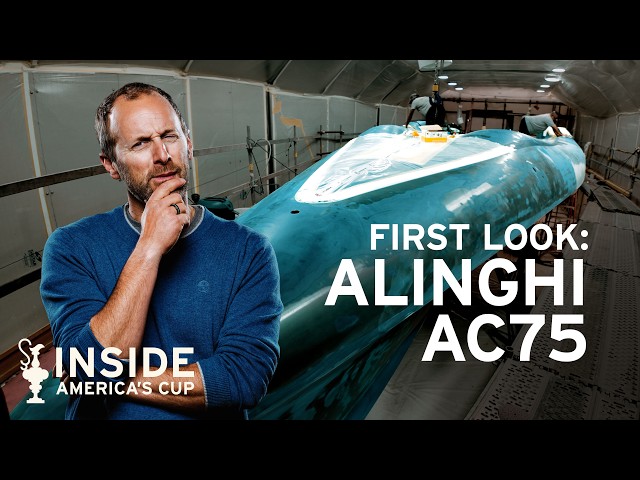 FIRST LOOK: Rebuilding Tudor Team Alinghi's AC75