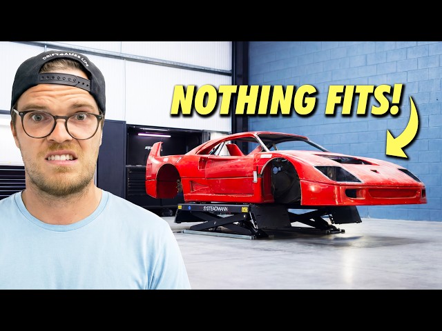 We tried to build a BUDGET F40... with a ROTARY engine!