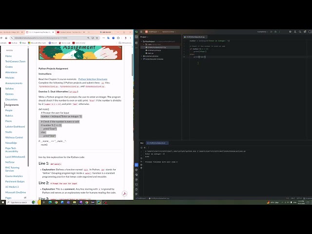 Write a Python program that prompts the user to enter an integer to check the number is Even or Odd