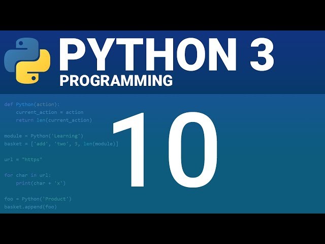 If, Else, Elif - Python 3 Beginner Programming Part 10