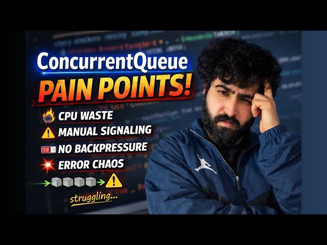 ConcurrentQueue Pain Points in C# | Why It Breaks in Async Systems