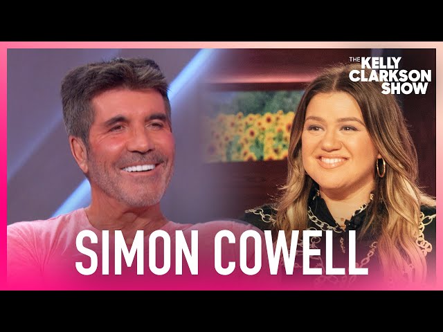 Simon Cowell Reacts To Kelly's Impression Of His British Accent