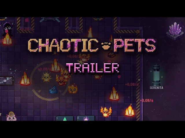 Chaotic Pets — Official Trailer demo | Free Incremental Management Game