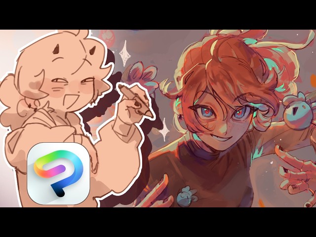 How I use Clip Studio Paint's Simple Mode for my illustrations