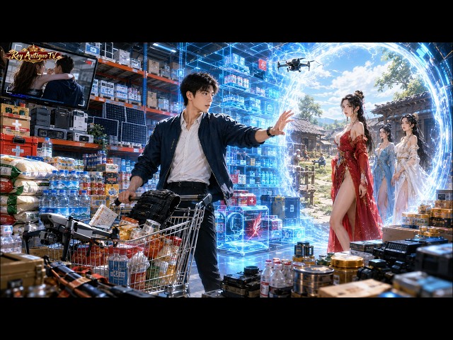 老婆剛給他戴綠帽，他轉頭就綁定無限倉庫系統，三天後帶著糧食、藥品、無人機穿越古代！前妻還在找靠山，他卻已經娶三妻開始爭天下
