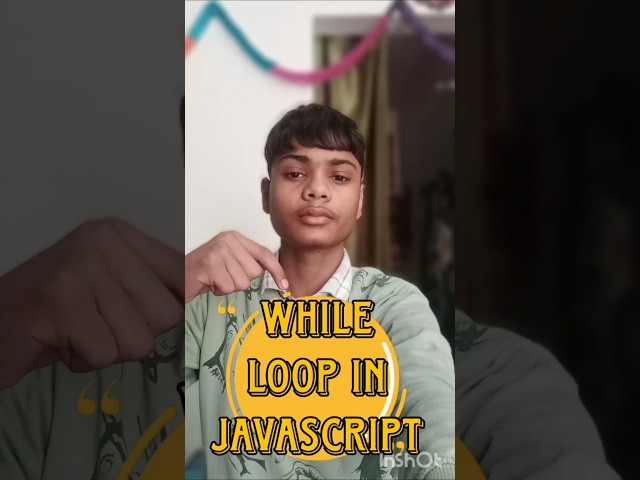how to apply while loop in javascript.#coding @Codewithkaran_1