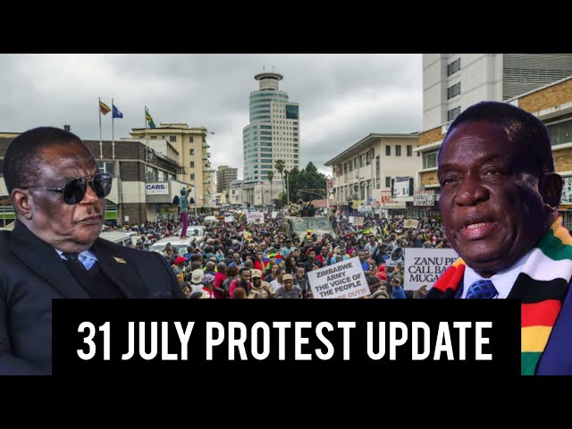 31 JULY SHOWDOWN? Zimbabwe Awaits Planned Nationwide Protests