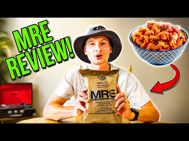 Trying an MRE Meal!