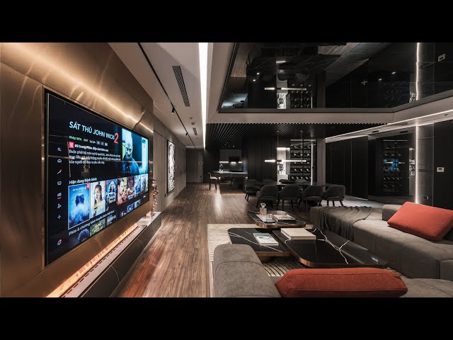 THE TWIN - Dark & Luscious Apartment Design