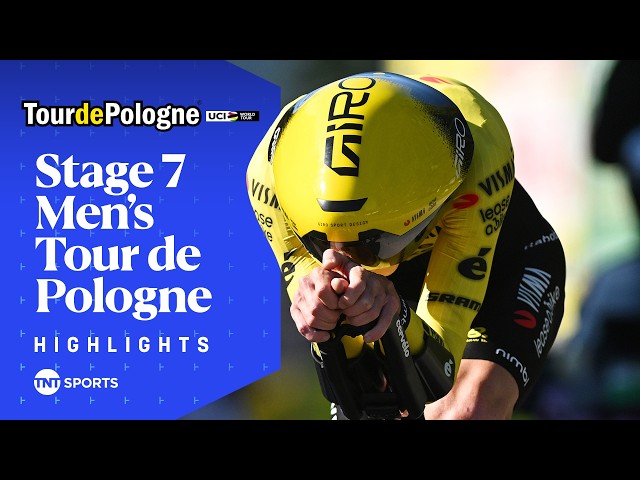 TIME TRIAL BATTLE! 💪 | Men's 2026 Tour de Pologne Stage 7 Race Highlights | TNT Sports Cycling