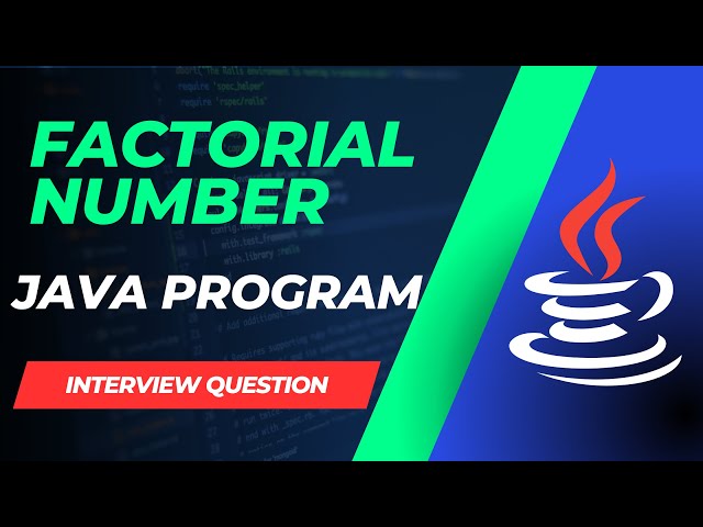 Factorial Program in Java | Java Interview Question in Tamil | Java Programs for Freshers