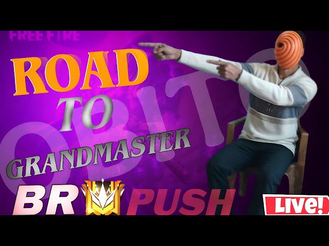 PLAYING BR RANK TO REACH GRANDMASTER 🔥 [Live streaming of Obito