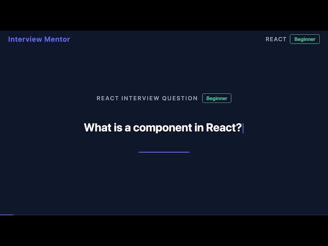 What is a React Component? Explained in 90 Seconds