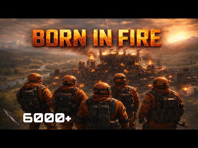 Born in Fire🔥| Rust Zerg Progression | Clan Wipe Progression | RUST #rust #раст | Vital EU Monthly