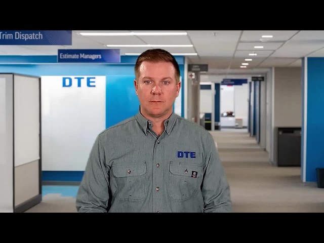 El vicepresidente sénior Brian Calka habla sobre los cortes de energía de DTE tras la reciente to...