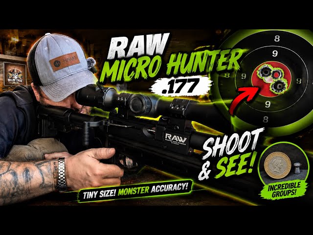 🔥 RAW Micro Hunter .177 – I Couldn’t Believe This Accuracy!