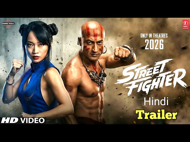 Street Fighter (2026) - Trailer | Vidyut Jammwal | First Look | Roman Reigns | Jason Momoa, Trailers