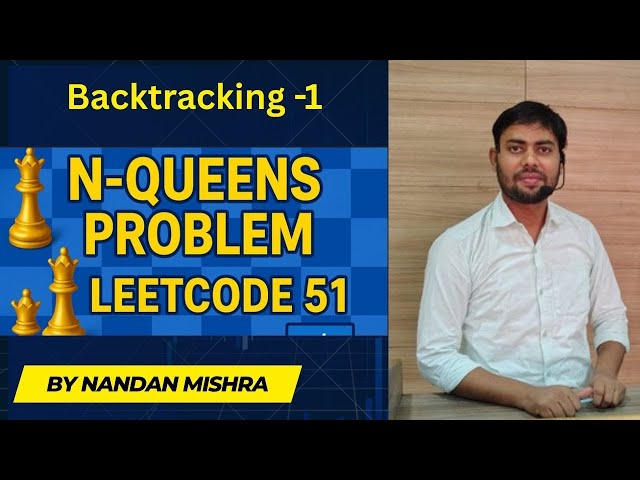 Backtracking -1 LeetCode 51. N-Queens Problem(part 1) | Backtracking Solution Explained Step by Step