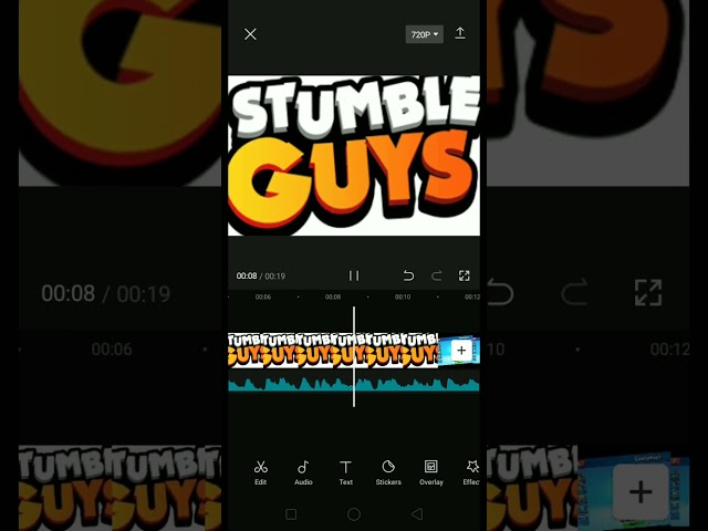 SG Character __ LXZYDUDE - stumble guys tutorial, capcut tutorial