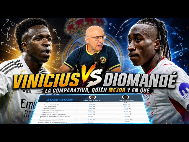 DIOMANDÉ TO REAL MADRID, OFFICIAL. BETTER THAN VINICIUS? HOW WILL MOURINHO MANAGE THEM? COMPARISON