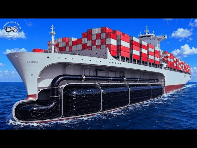 Why Ships Use Heavy Fuel Oil As Thick As Asphalt Instead of Diesel? | INFINITY SPACE | 4K