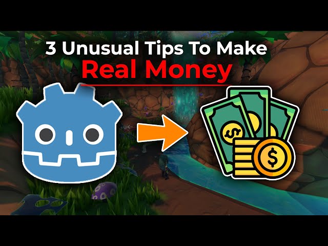 3 Godot Tips for Making Money (Not the Usual Ones)