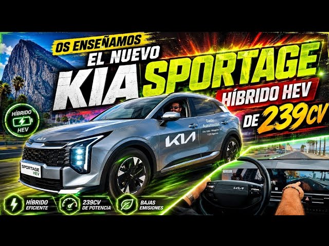 A Detailed Test of the New KIA SPORTAGE HEV Hybrid with 239 HP