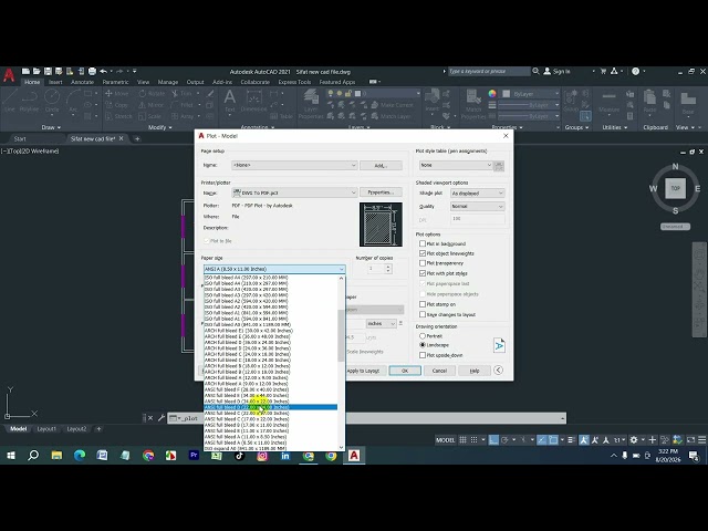 🔥 AutoCAD File থেকে PDF তৈরি করুন একদম সহজে