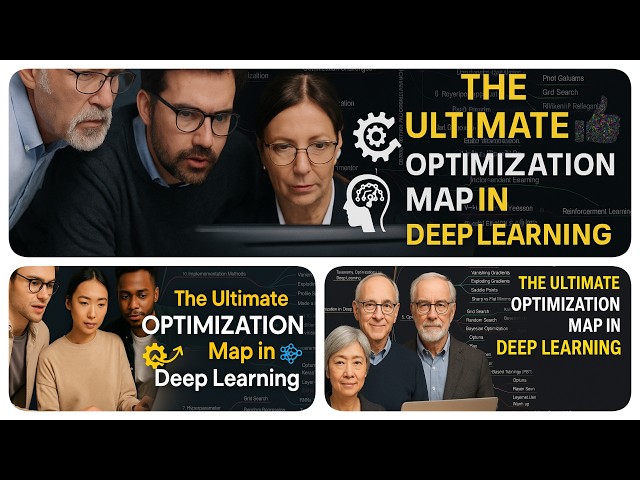 The Ultimate OPTIMIZATION Map in Deep Learning