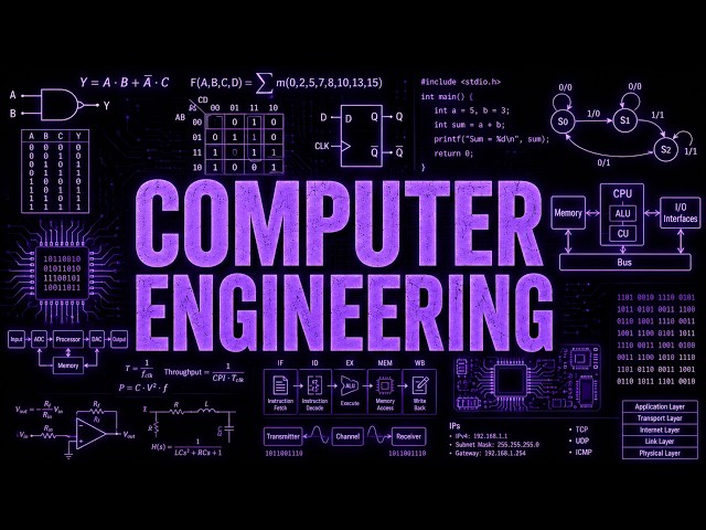 ALL OF COMPUTER ENGINEERING explained in 12 Minutes
