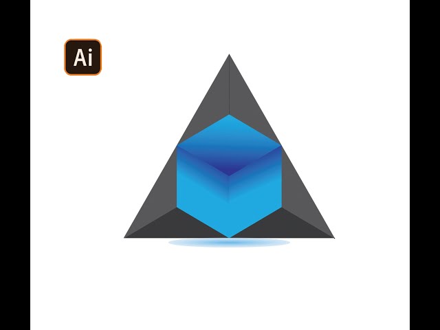 Adobe illustrator  tutorial 2024 || Trigon Creative Logo design in illustrator ai cc 2024