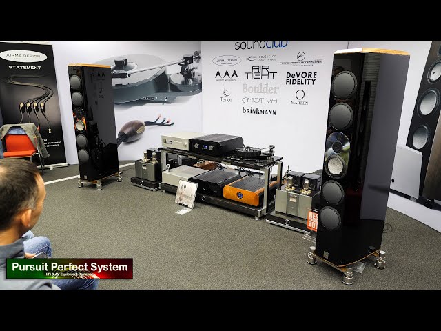 #WOW NEW Marten Mingus Orchestra  Speakers AirTight Mono Tenor Brinkmann @ Audio Video Show 2019