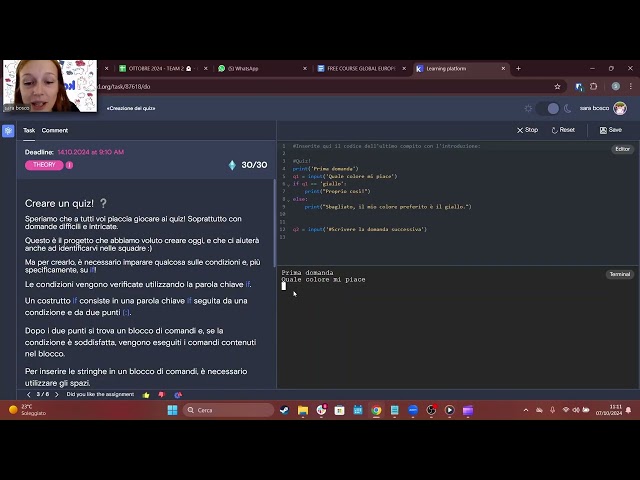 Python free course, L3